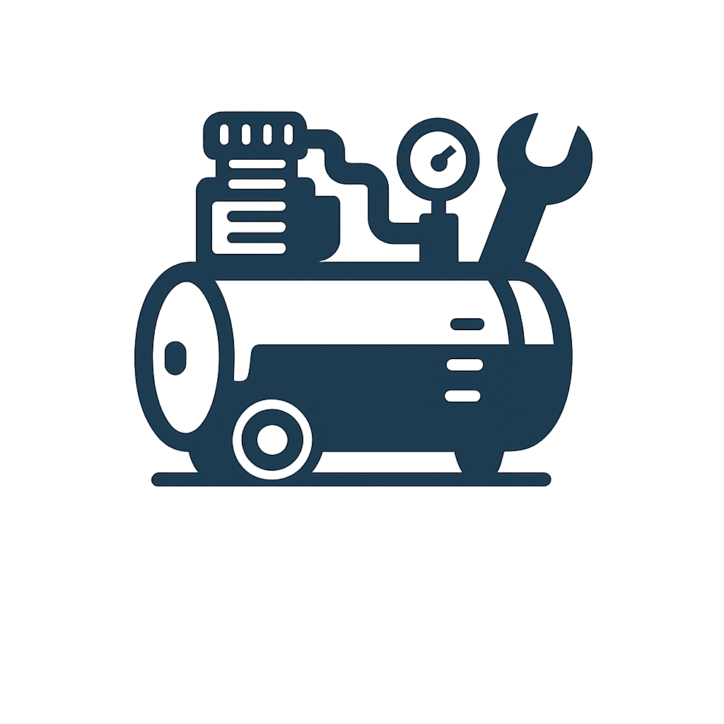 Логотип сервісу ремонту компресорів КомпресорМайстер